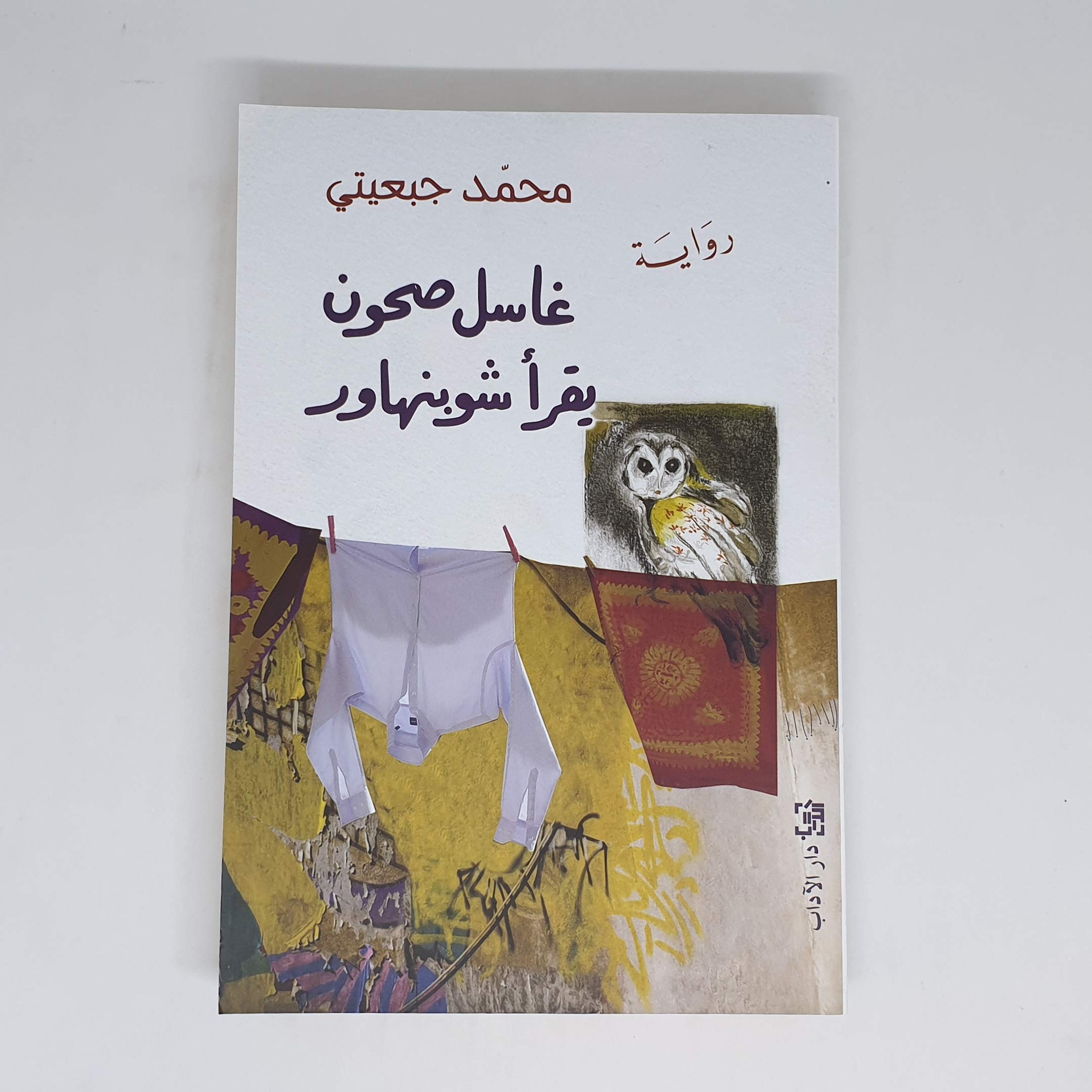 غاسل صحون يقرأ شوبنهاور