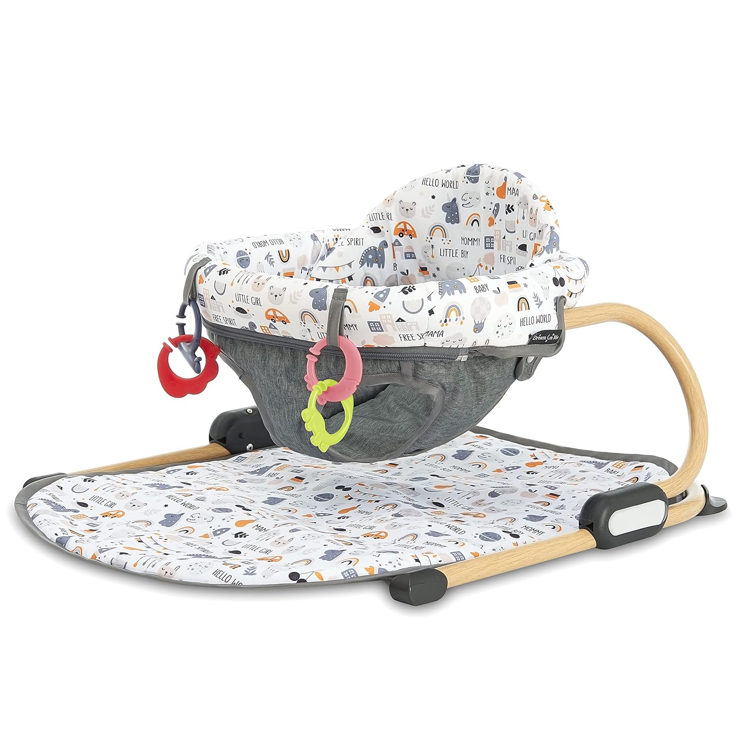 Dream On Me Snug N' Play Floor Seat, Hello World : Baby