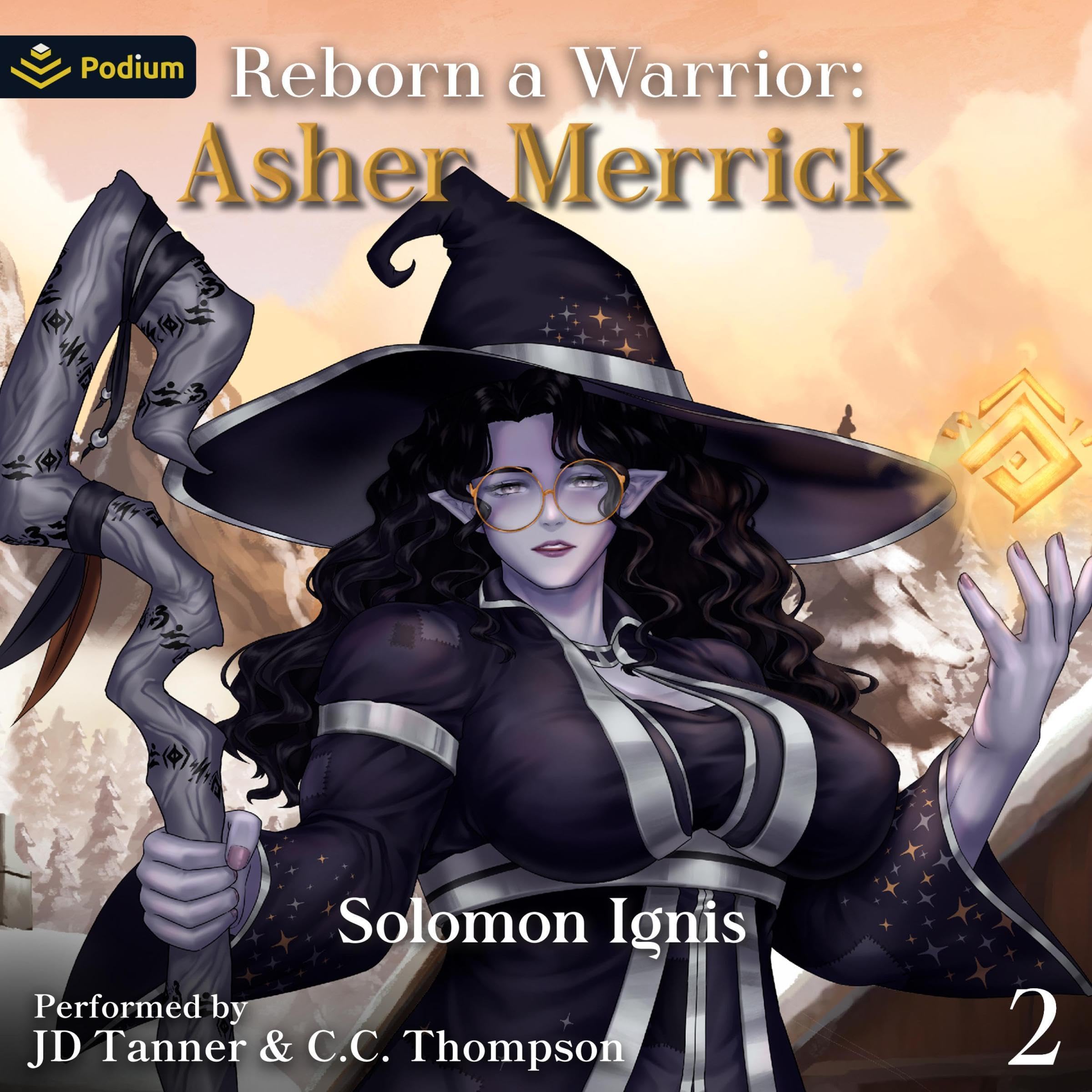 Cover art for Reborn a Warrior: Asher Merrick