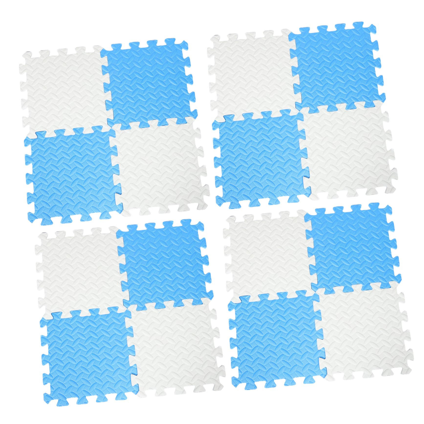 Alfombra Infantil Puzzle Eva 16 Piezas, Tapete de Suelo Grueso