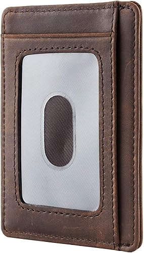 Miniatura 2 de Regalos grabados para hombres, hijo, marido, papá, regalos de cumpleaños de esposa, mamá, hija, hombre, cartera delgada de cuero, regalo para