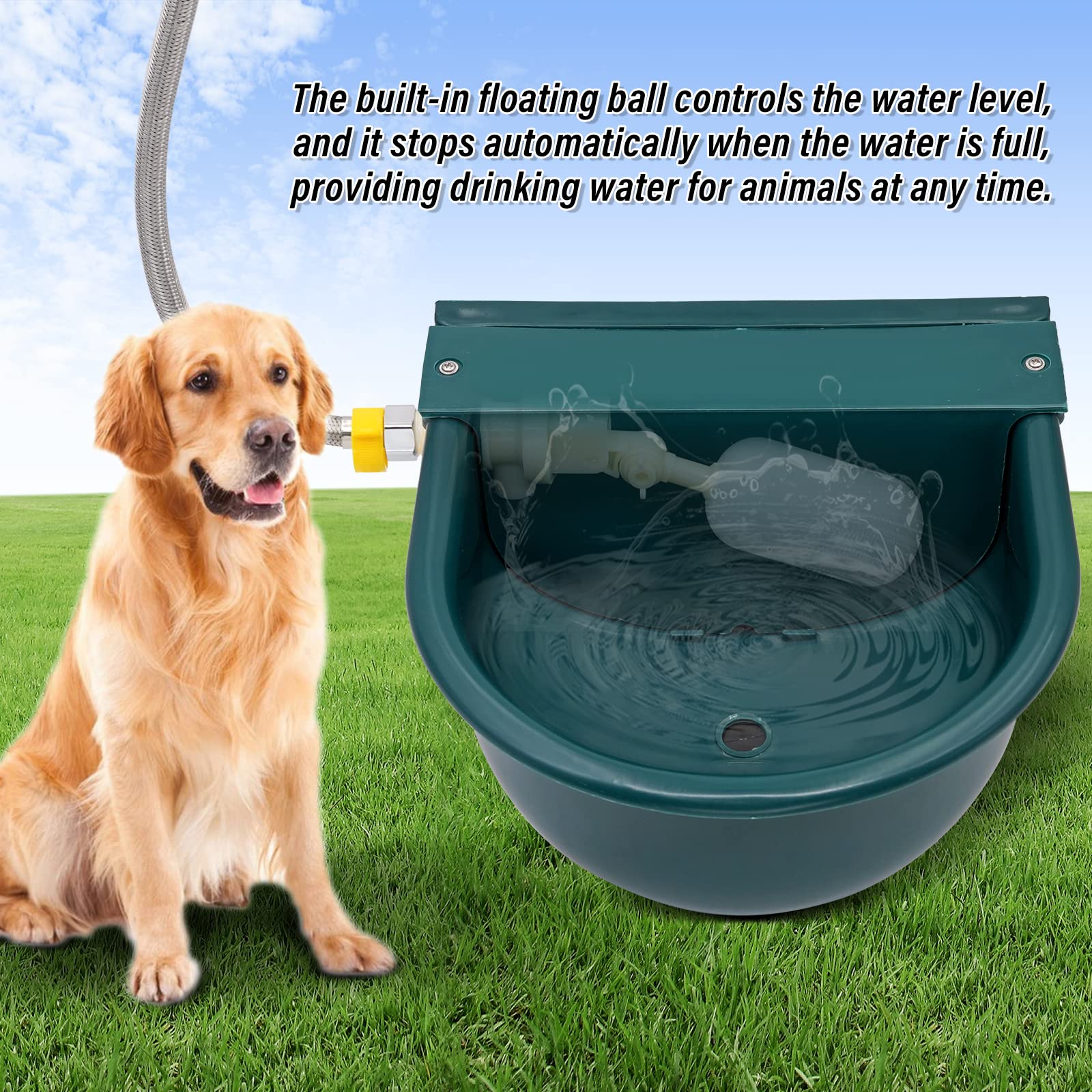Best Outdoor Dog Water System Automatic Livestock Water Bowl (2