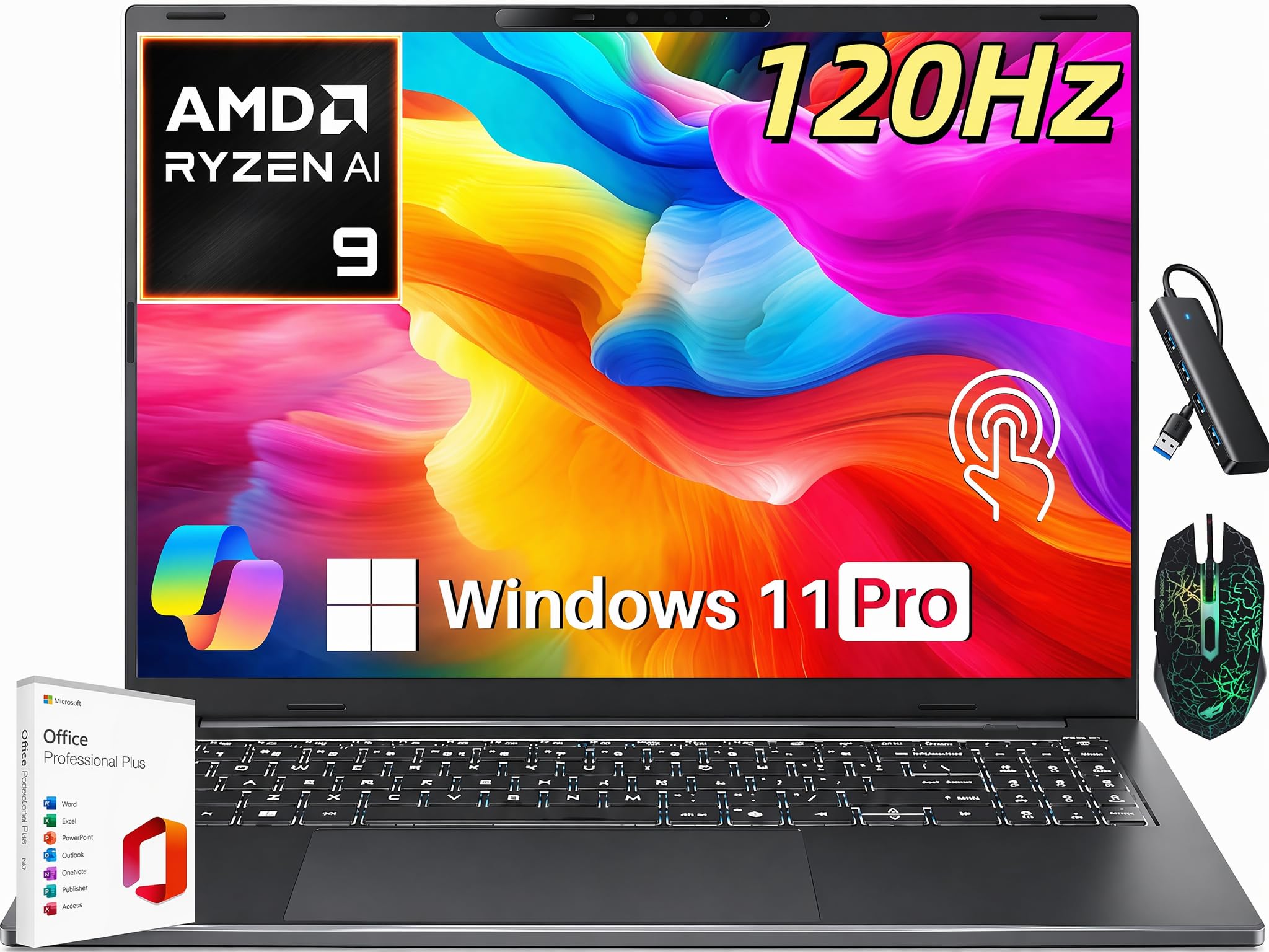 Amazon.com: Acer Swift Go 16 AI Touchscreen Laptop, AMD Ryzen AI 9