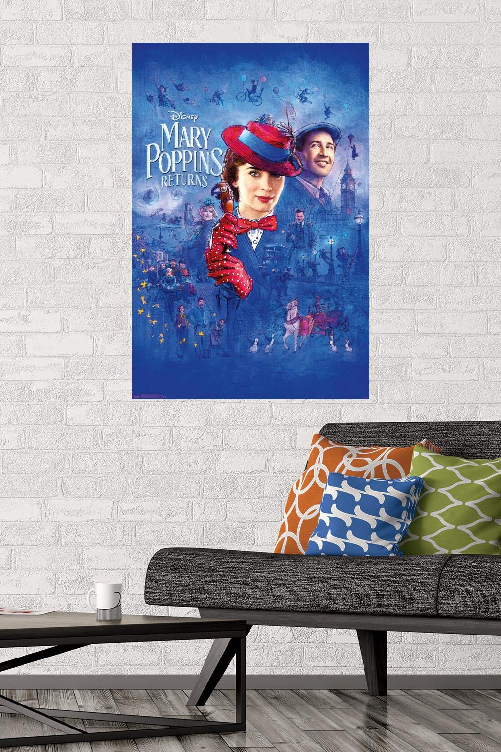 Trends International Mary Poppins Returns-Sketch Wall Poster