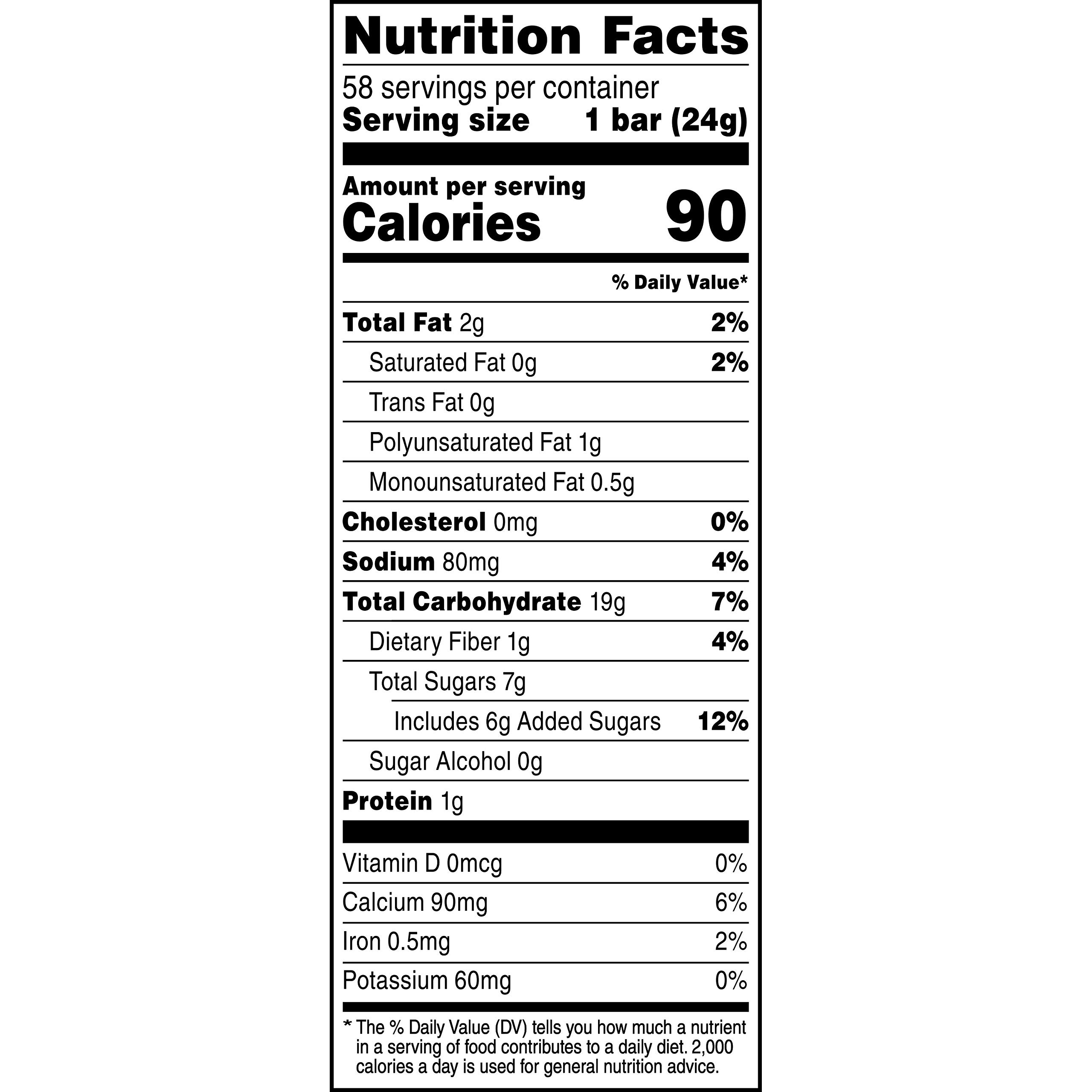Quaker Chewy Granola Bars, Oatmeal Raisin, (Pack of 1-58 Bars)
