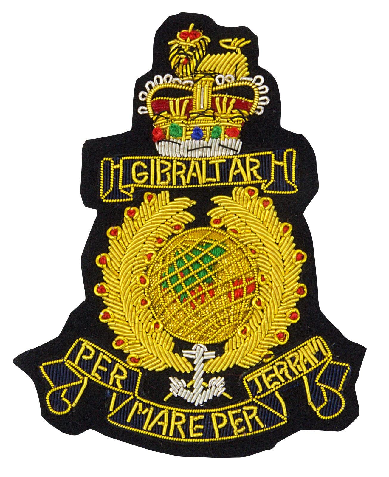 Royal Marines Corps Regimental Blazer badge