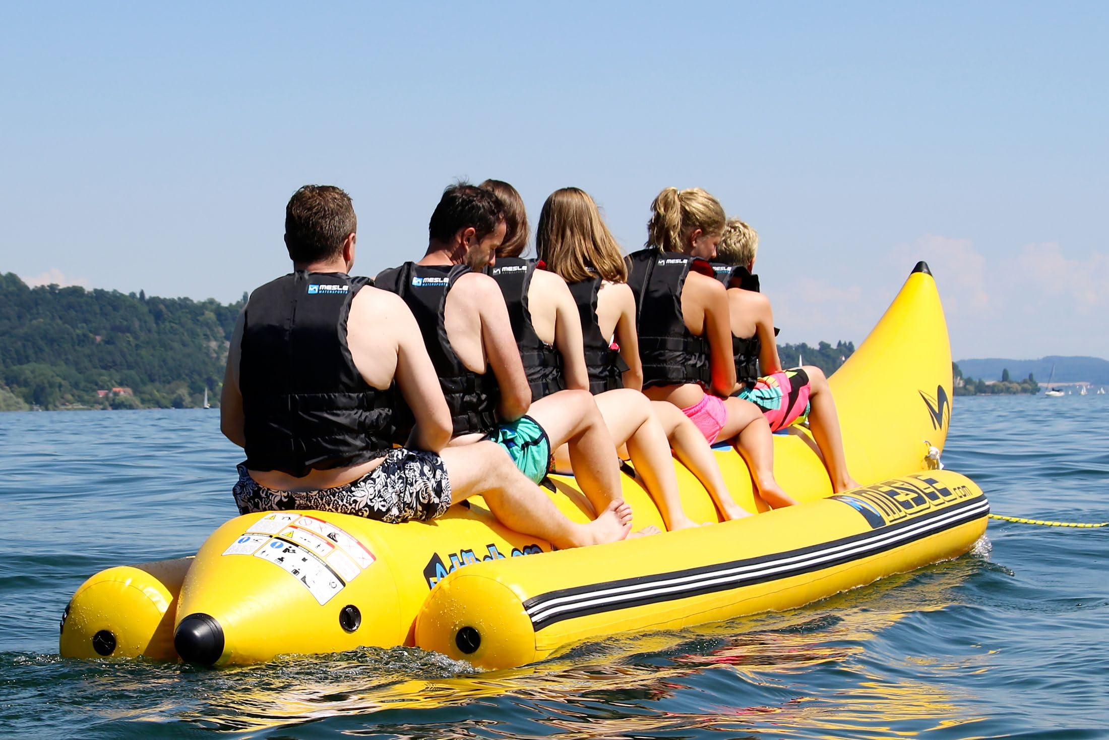 Mesle Skibob Banane Pro HD, 4-10 Personen Rental Towable Banana-Boat für Verleih