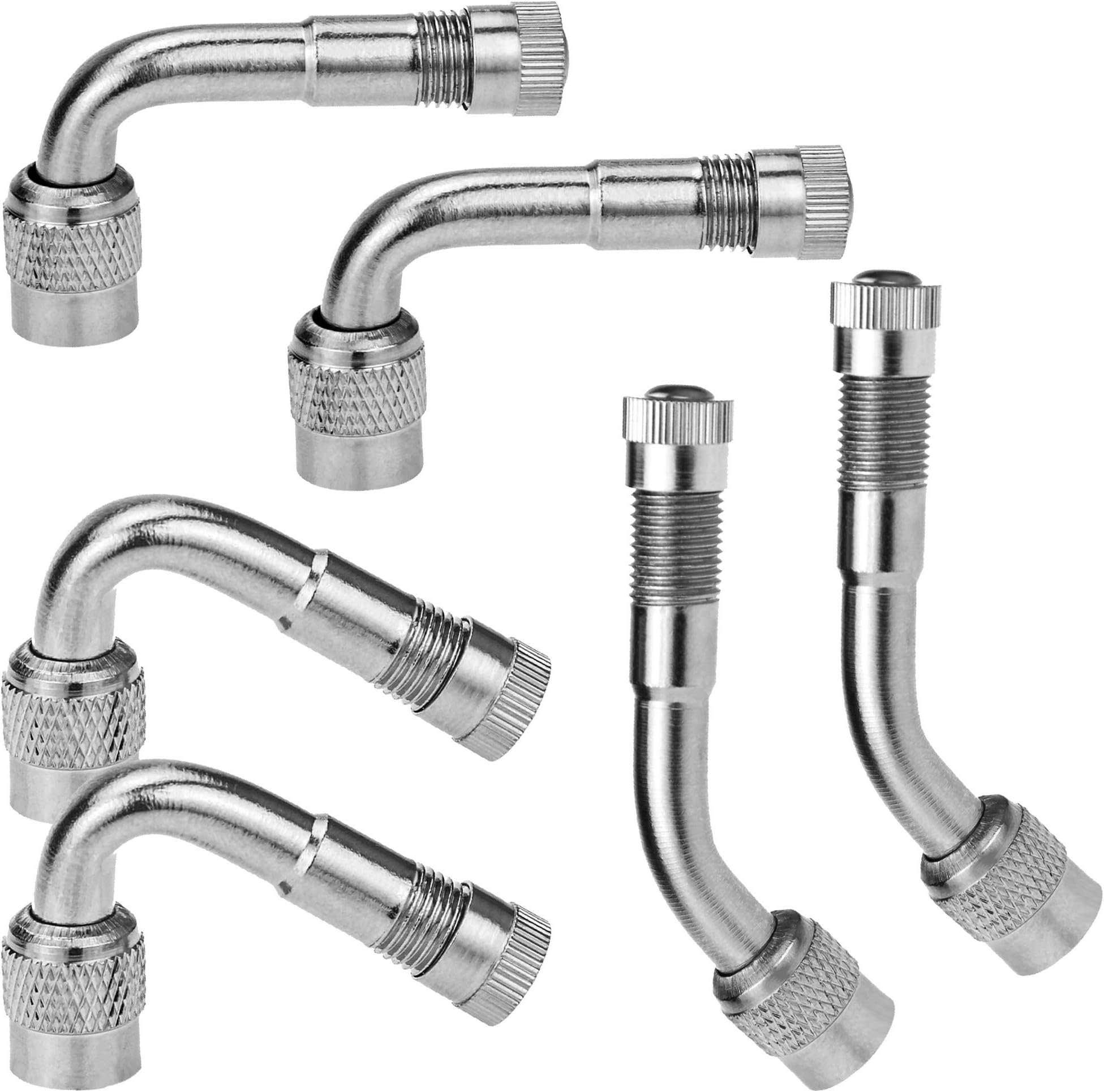 6 Inch Dually Valve Stem Extenders 2 Pack Easy Install