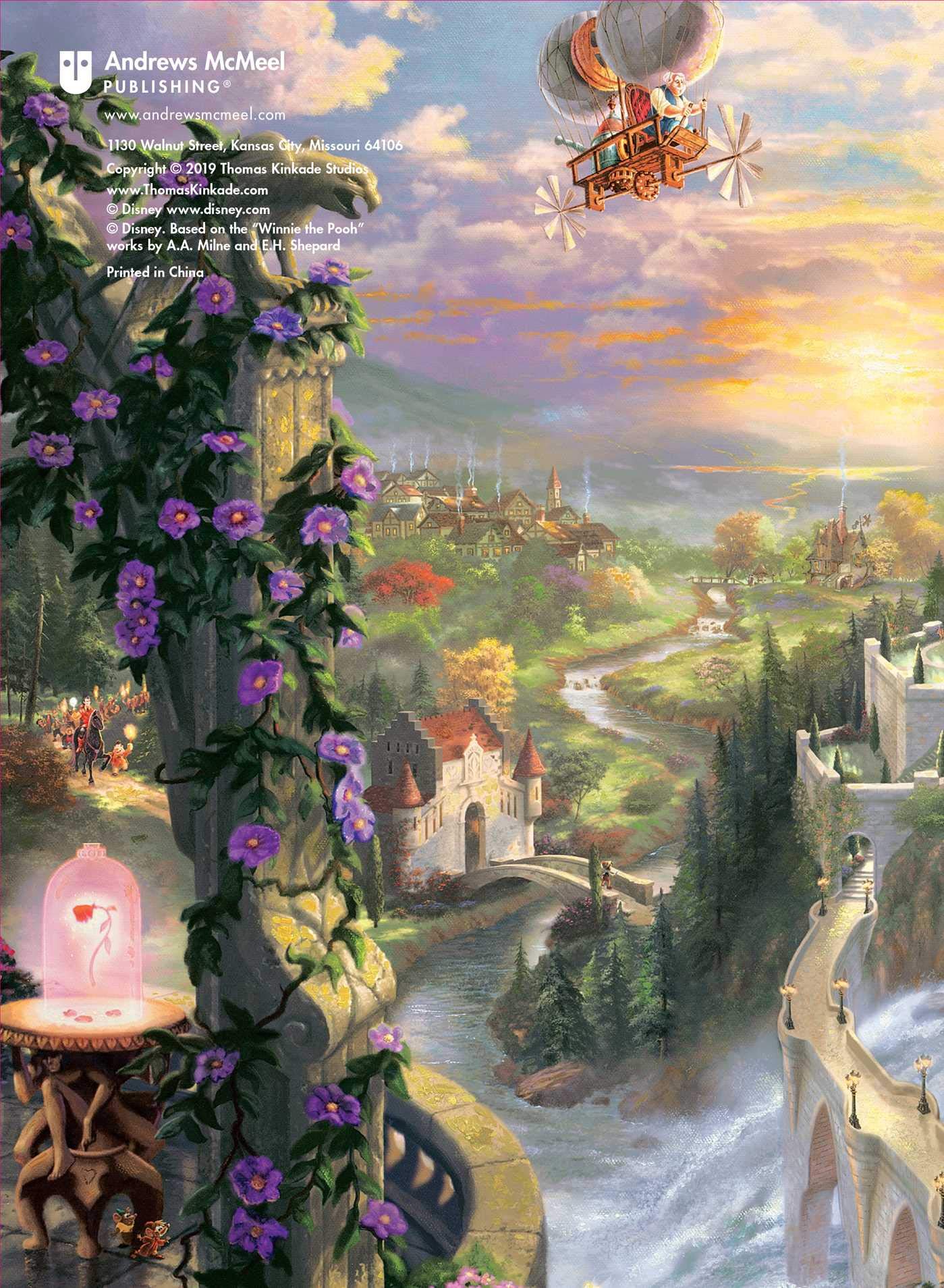 Thomas Kinkade: The Disney Dream Collection 2020: Original Andrews McMeel-Tischkalender [Kalendar] (Agenda-Ringbuch)