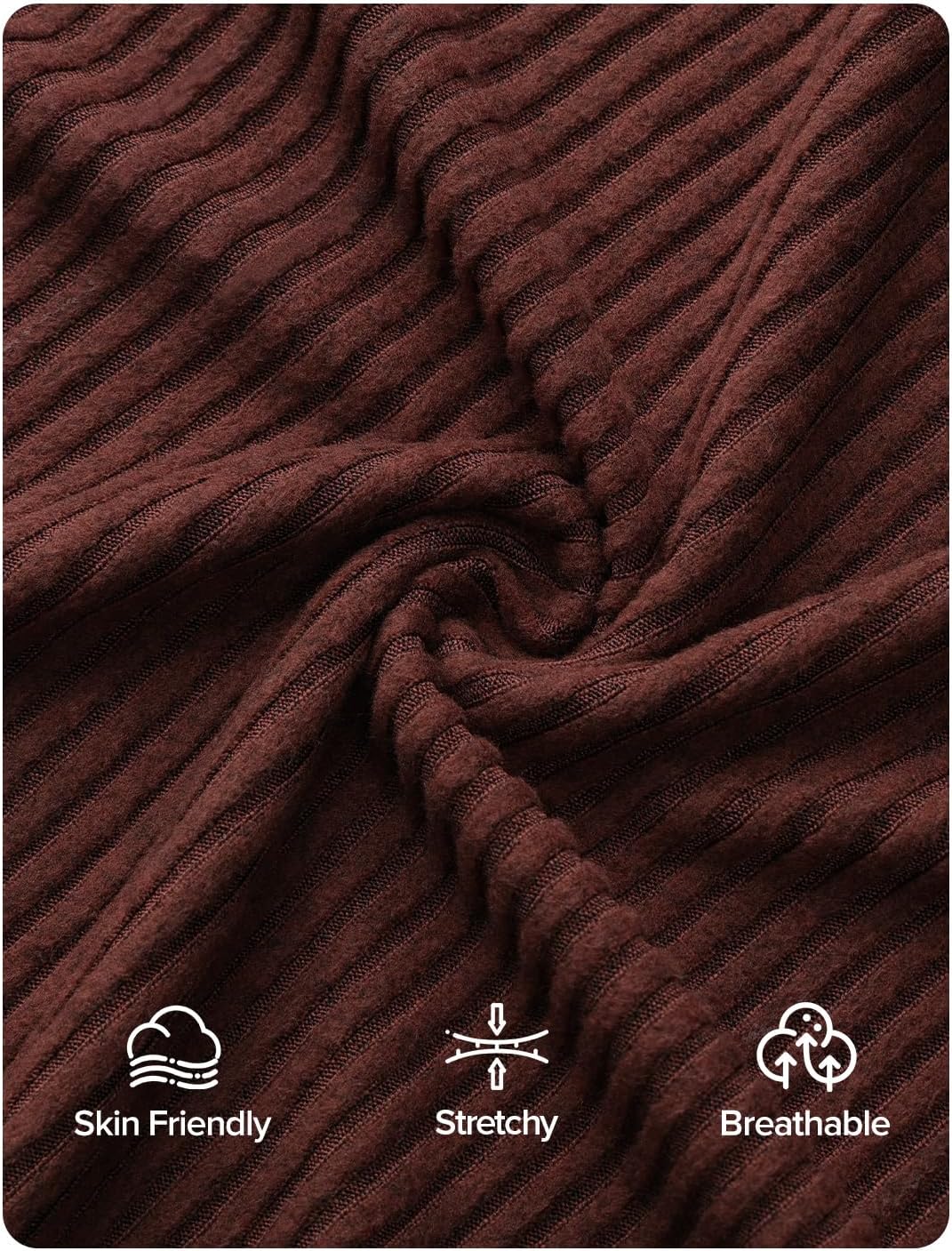 ZESICA Women's 2026 Fall Bodycon Sweater Dress Long Sleeve Boat Neck Ribbed Knit Wedding Guest Cocktail Maxi Dresses - Image 7