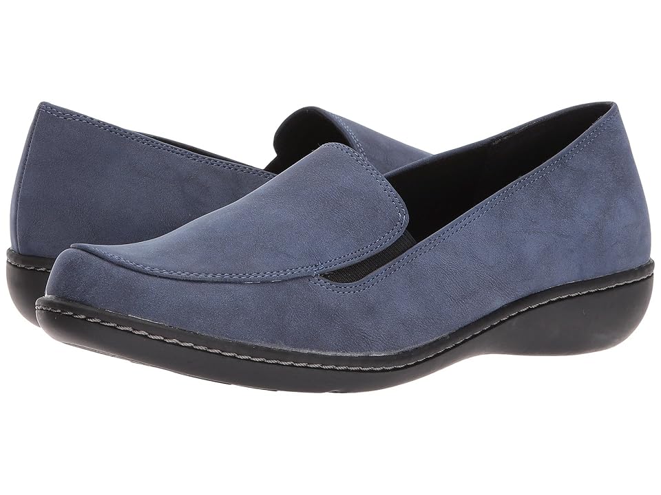 

Soft Style Jaylene (Navy Nubuck) Women's Flat Shoes