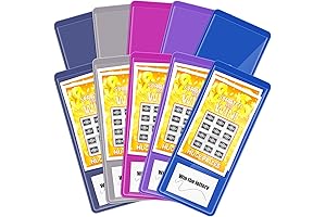 10 Pieces Lotto Ticket Holders for Easy and Secure Storage