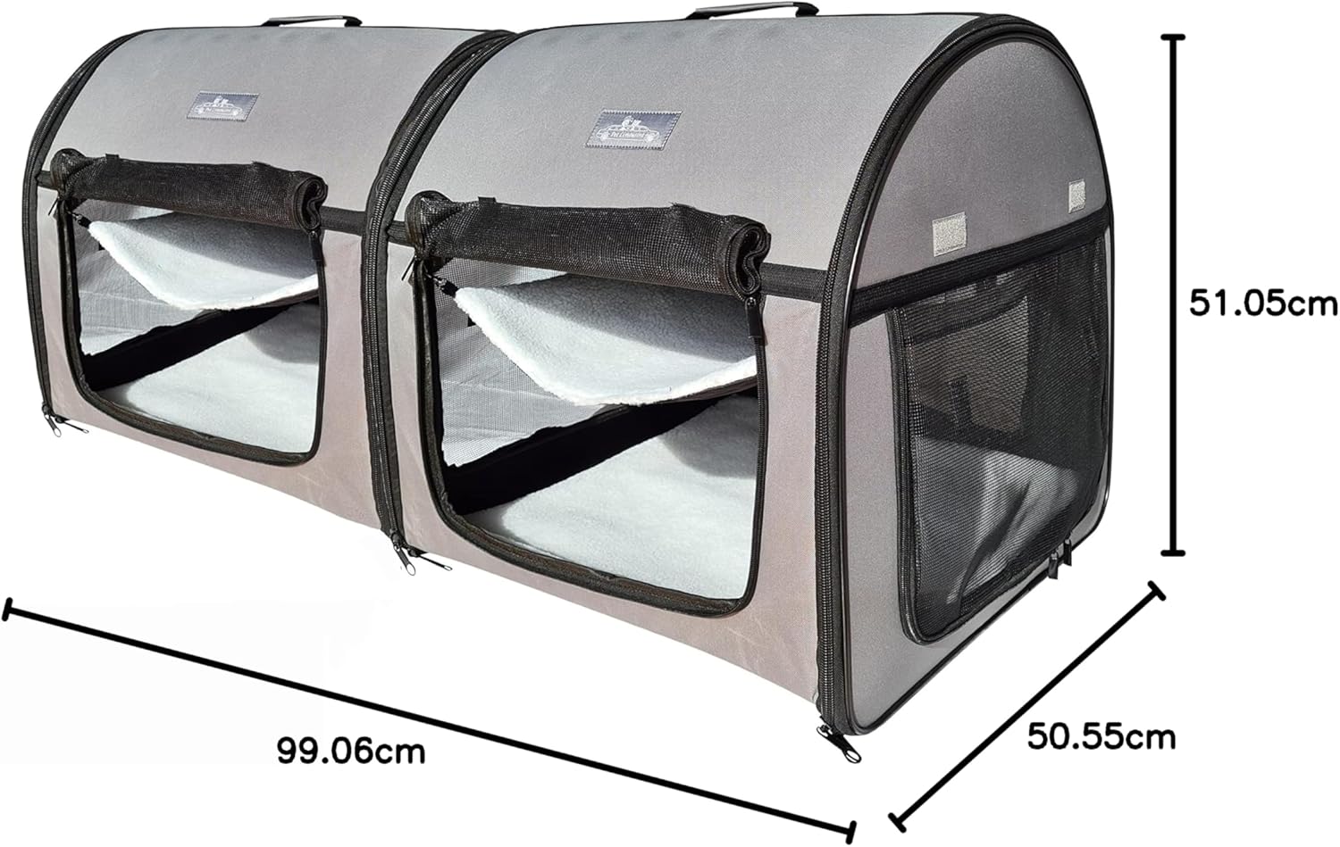 Soft Dog Cat Crate The Portable 2-in-1 Double... 16 Soft Dog Cat Crate The Portable 2-in-1 Double...