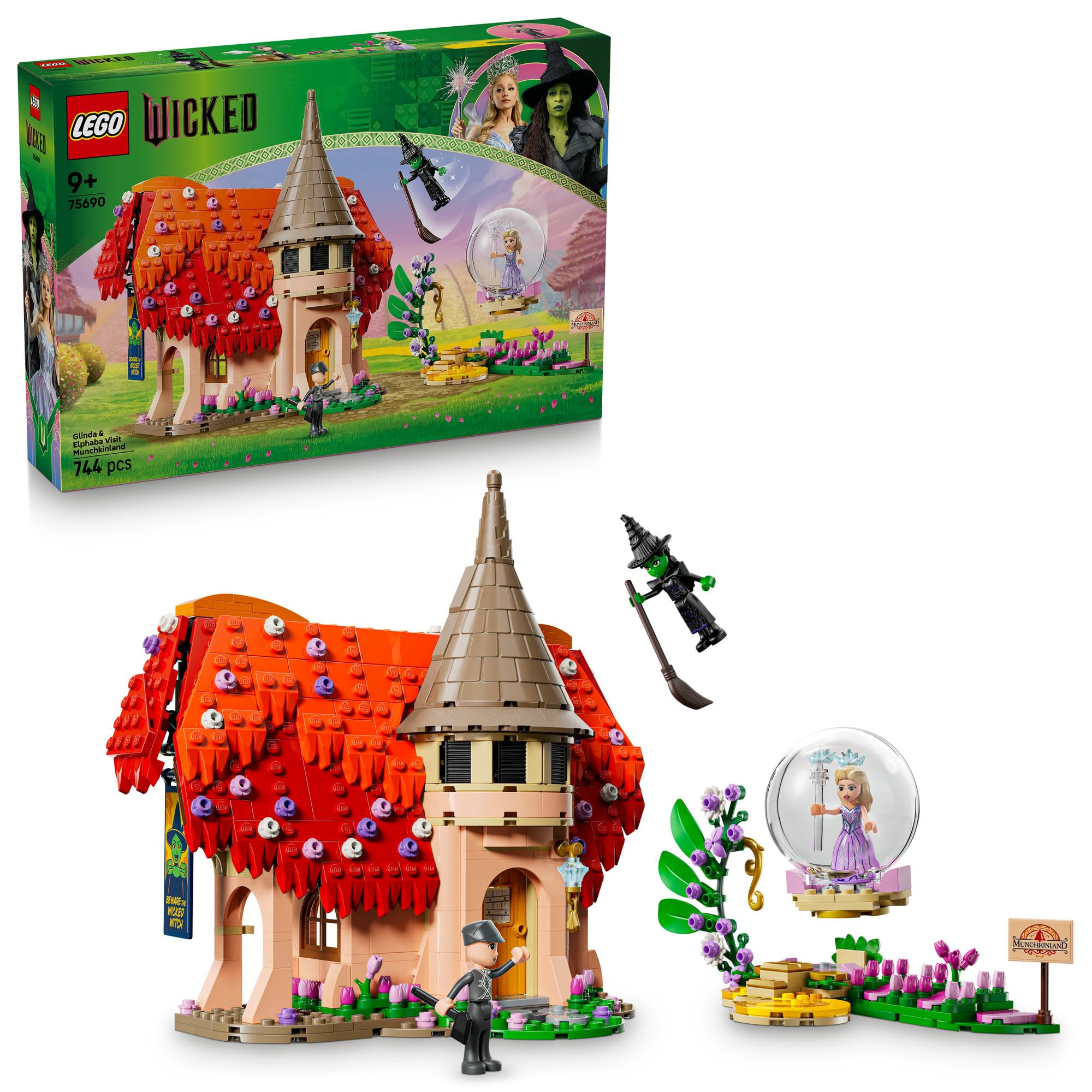 Amazon.co.jp: レゴ(LEGO) ウィキッド マンチキンランドのグリンダと