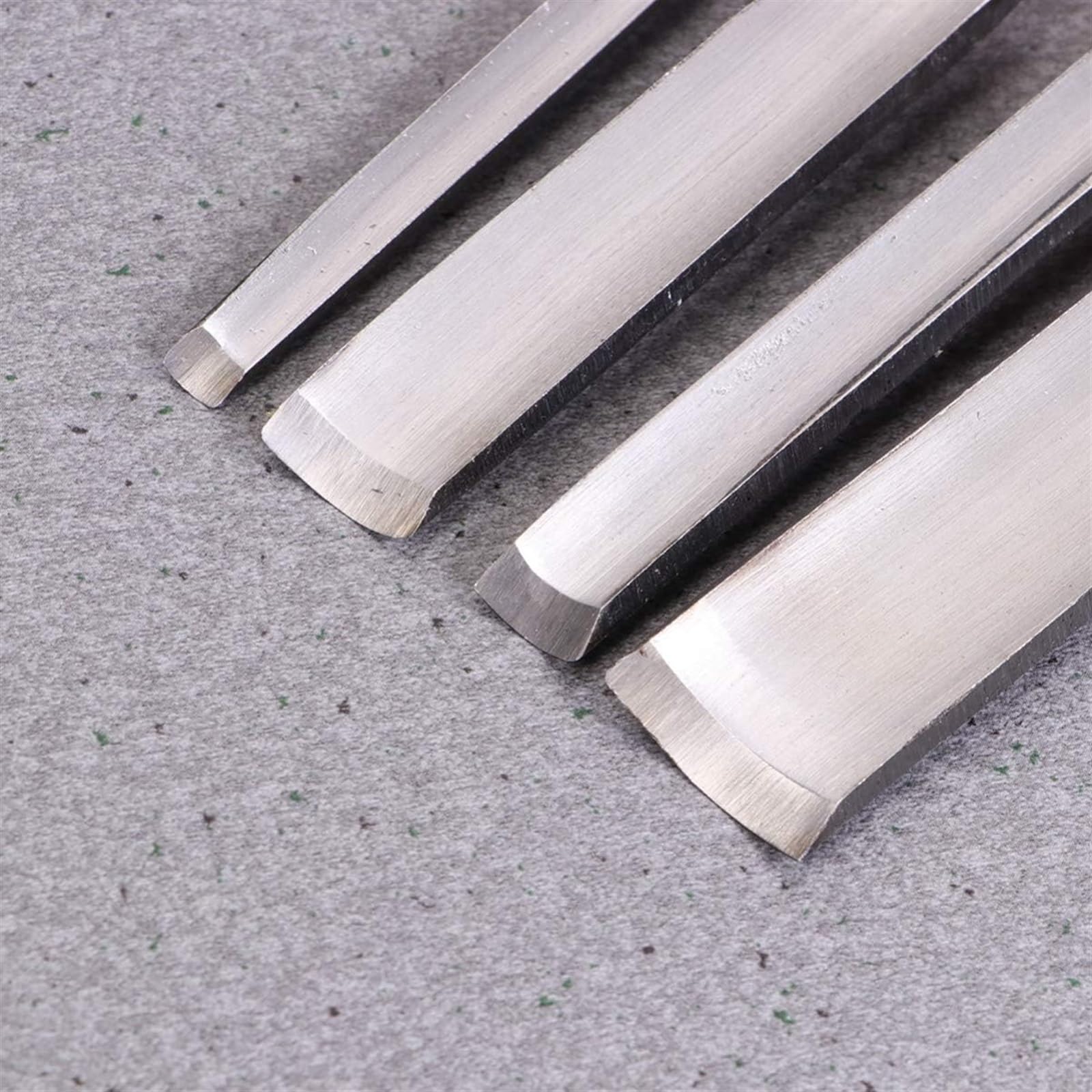 Juego de Cinceles para Madera de 4 Piezas, Cinceles para Madera Profesionales para Carpintería y Tallado (Cepilladora Interior de 6 mm, 12 mm, 18 mm y 24 mm)