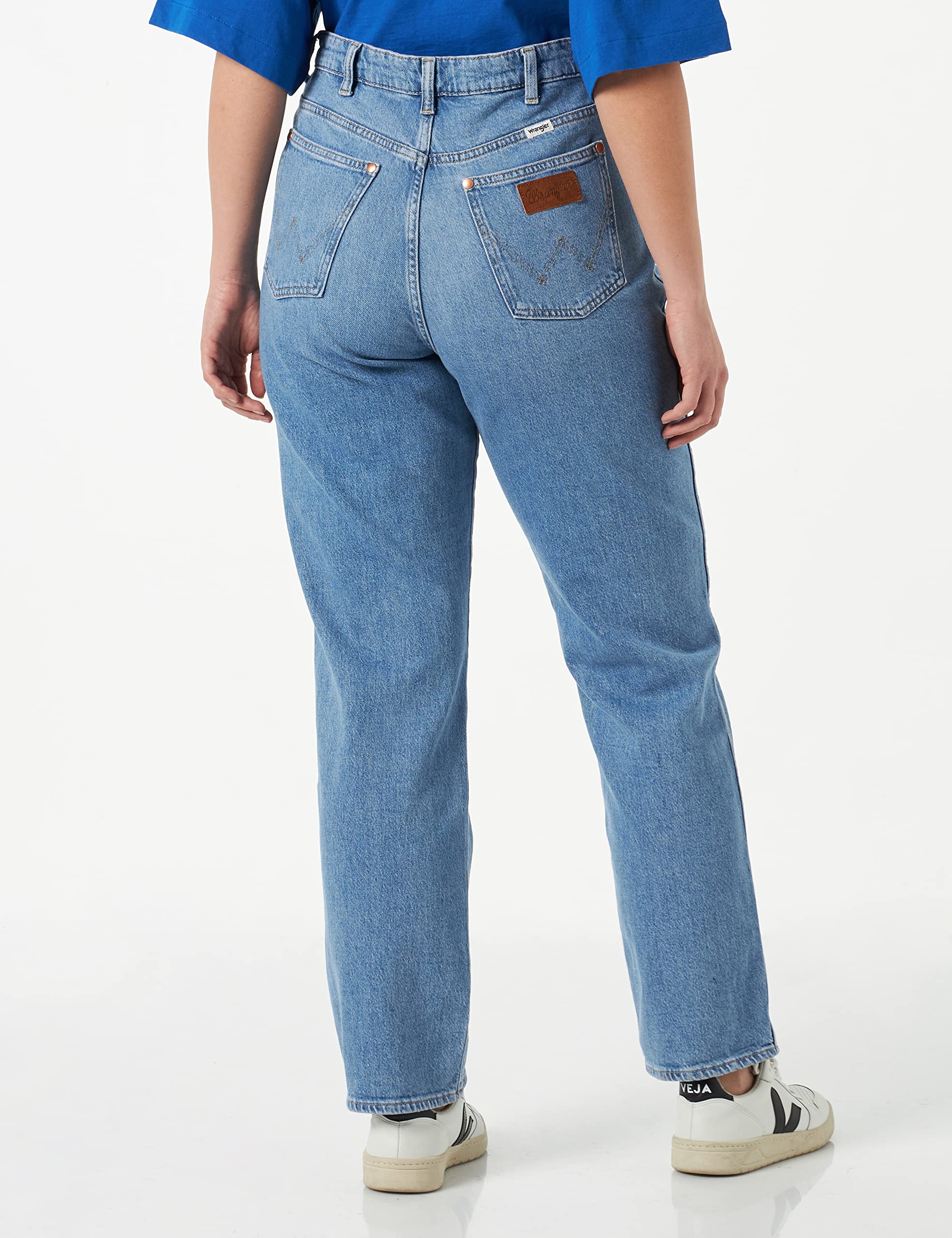 Wrangler Mom Straight - Dżins Kobiety