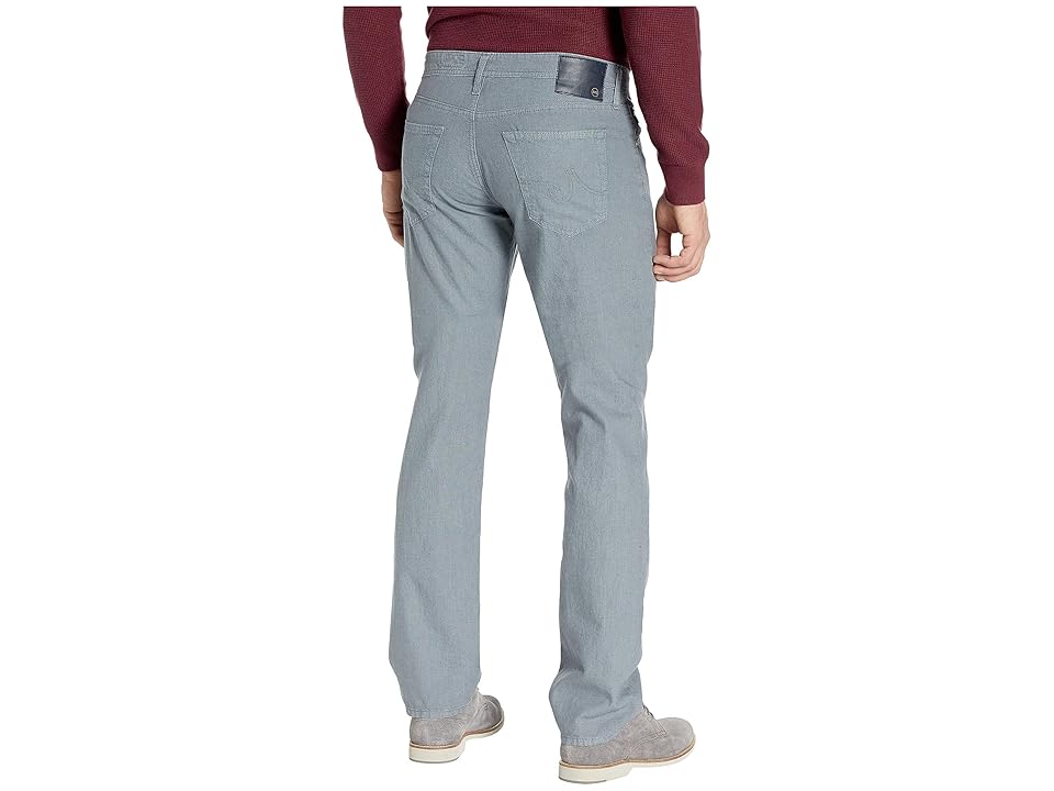 

AG Adriano Goldschmied Graduate Tailored Leg Linen Pants in Sulfur Fog Beacon (Sulfur Fog Beacon) Men's Casual Pants, Blue