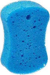 Marilu - Esponja Para Banho Adulto com Cordão, Cores Sortidas: azul, rosa e amarelo