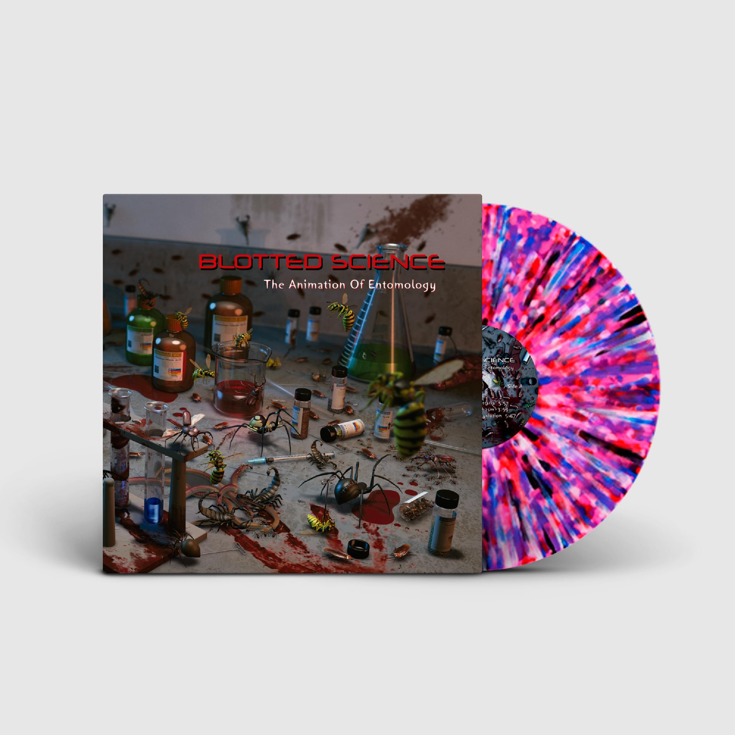 THE ANIMATION OF ENTOMOLOGY (RED/BLUE/WHITE/BLACK SPLATTER) [VINYL]