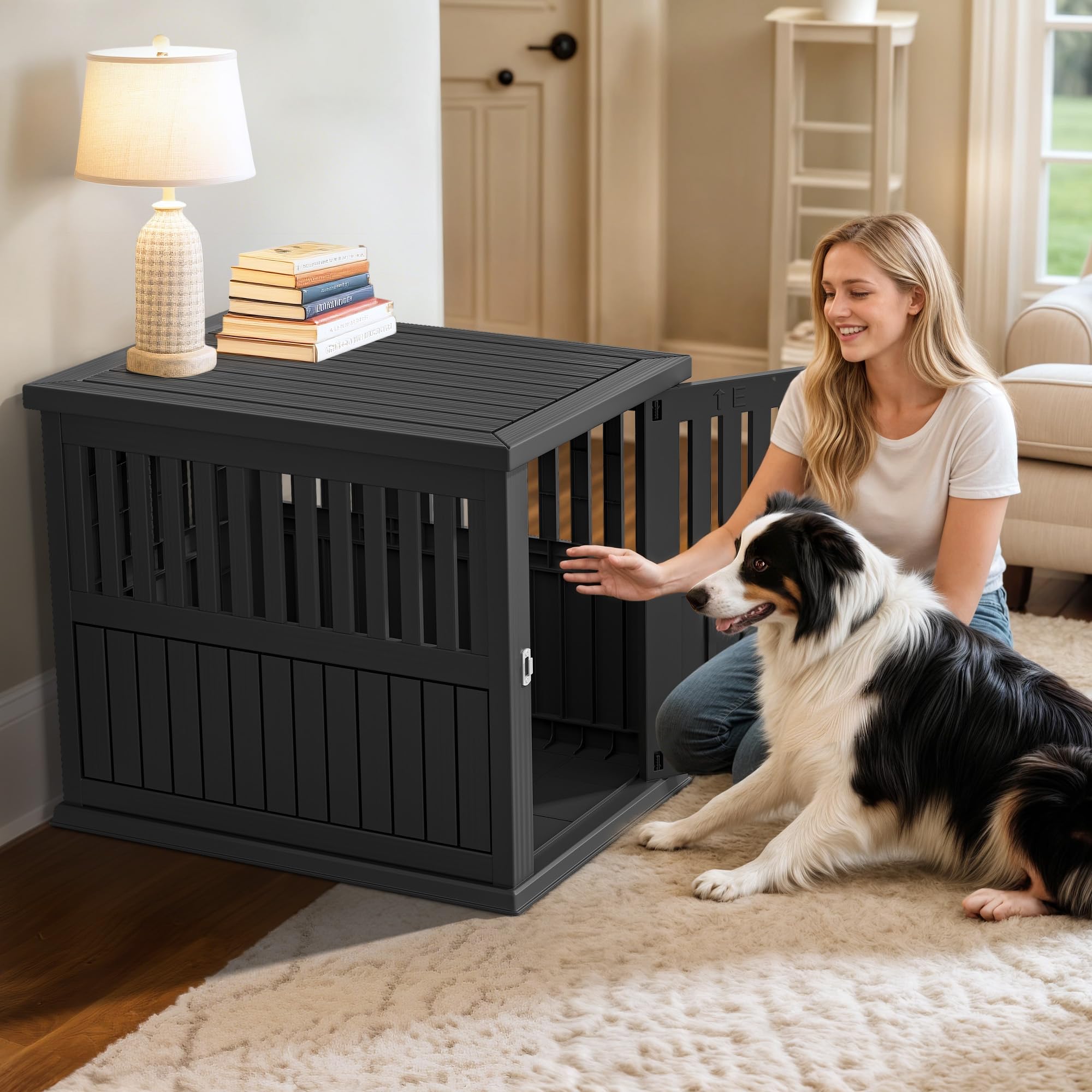 Plastic Dog Crate, FurnitureStyle Nightstand & Side — free download