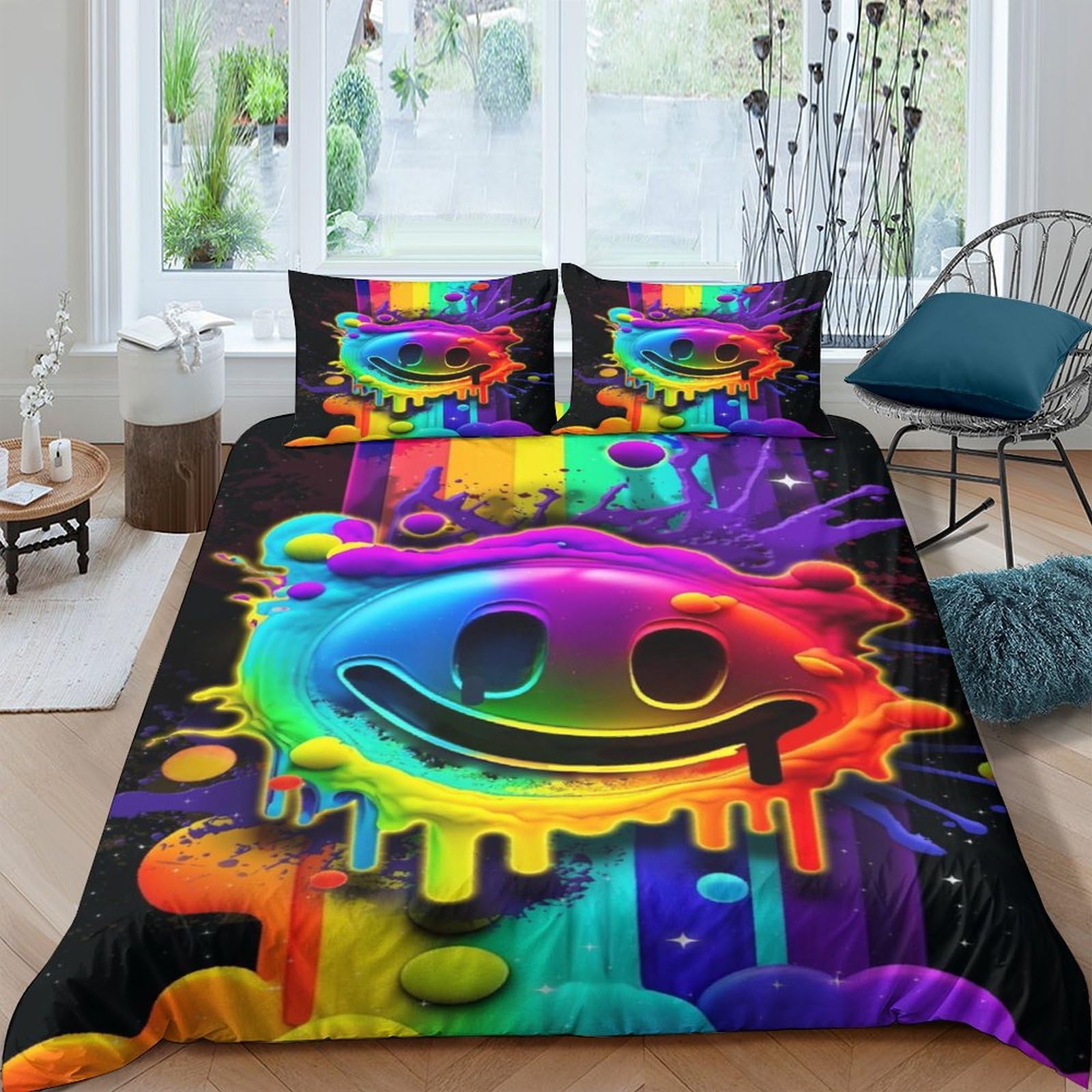 Parure de lit 200x200cm légère et mince pour un sommeil frais