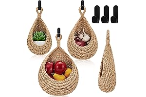 Hanging Wall Basket Boho Home Decor