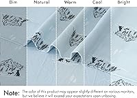 Vista 171 de RUVANTI Flannel Sheets Twin Size - 100% Cotton Double Brushed Twin Sheets Set, Deep Pockets 16 Inches, All Seasons Breathable & Extra Soft Bed Bali