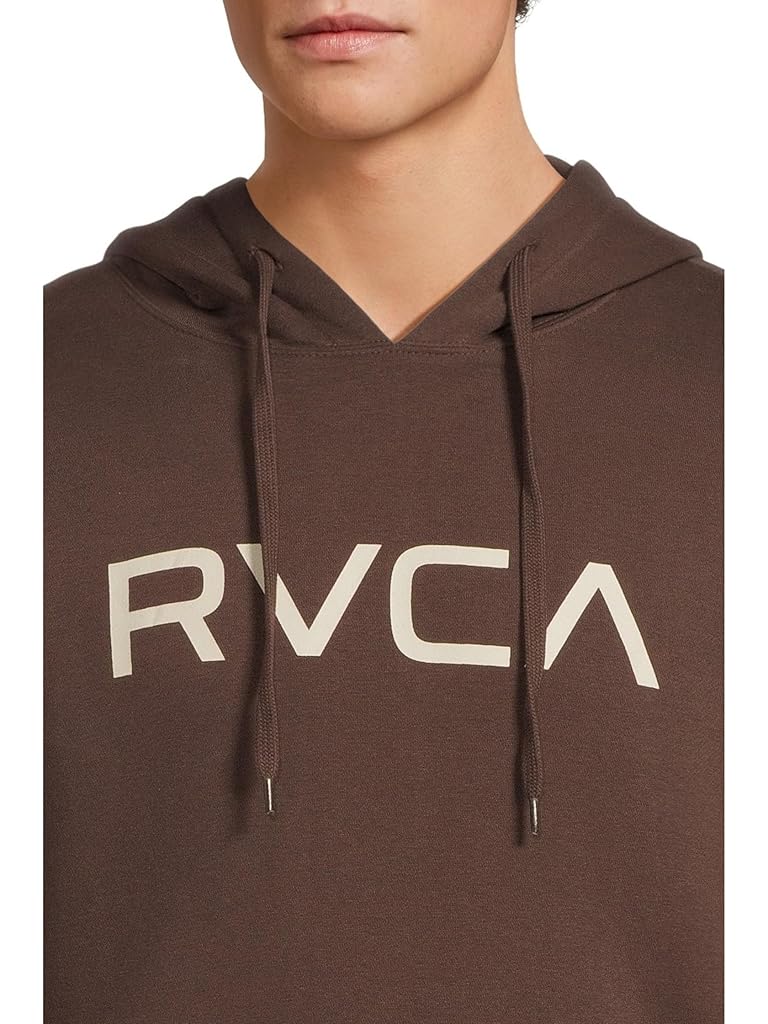 Brown RVCA Big RVCA Hoodie