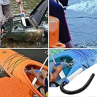 Vista 6 de Bomba de sentina manual para barcos Kayak Bomba de sentina manual de kayak Bomba de agua manual para barcos Bomba de sentina manual portátil
