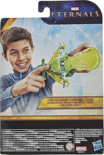 Miniatura 4 de Marvel The Eternals - Juguete lanzador de discos cósmicos, inspirado en la película Eternals, incluye 3 discos, para niños a partir de 5 años