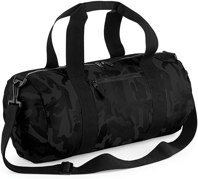 Amazon Co Jp バッグベース Bagbase 迷彩柄 ドラムバッグ 筒型 ボストンバッグ ダッフルバッグ 旅行かばん 20l ワンサイズ ジャングルキャモ シューズ バッグ