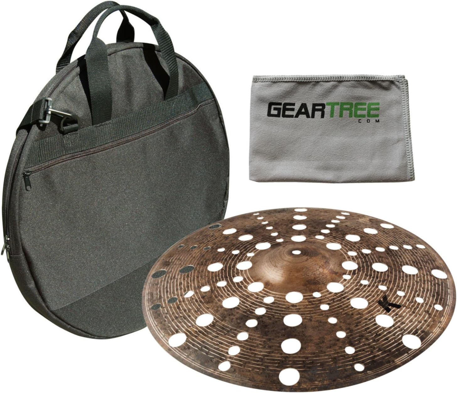 Zildjian K1423 K Custom Special Dry 19 Inch Trash Crash Cymbal w/cleaning cloth