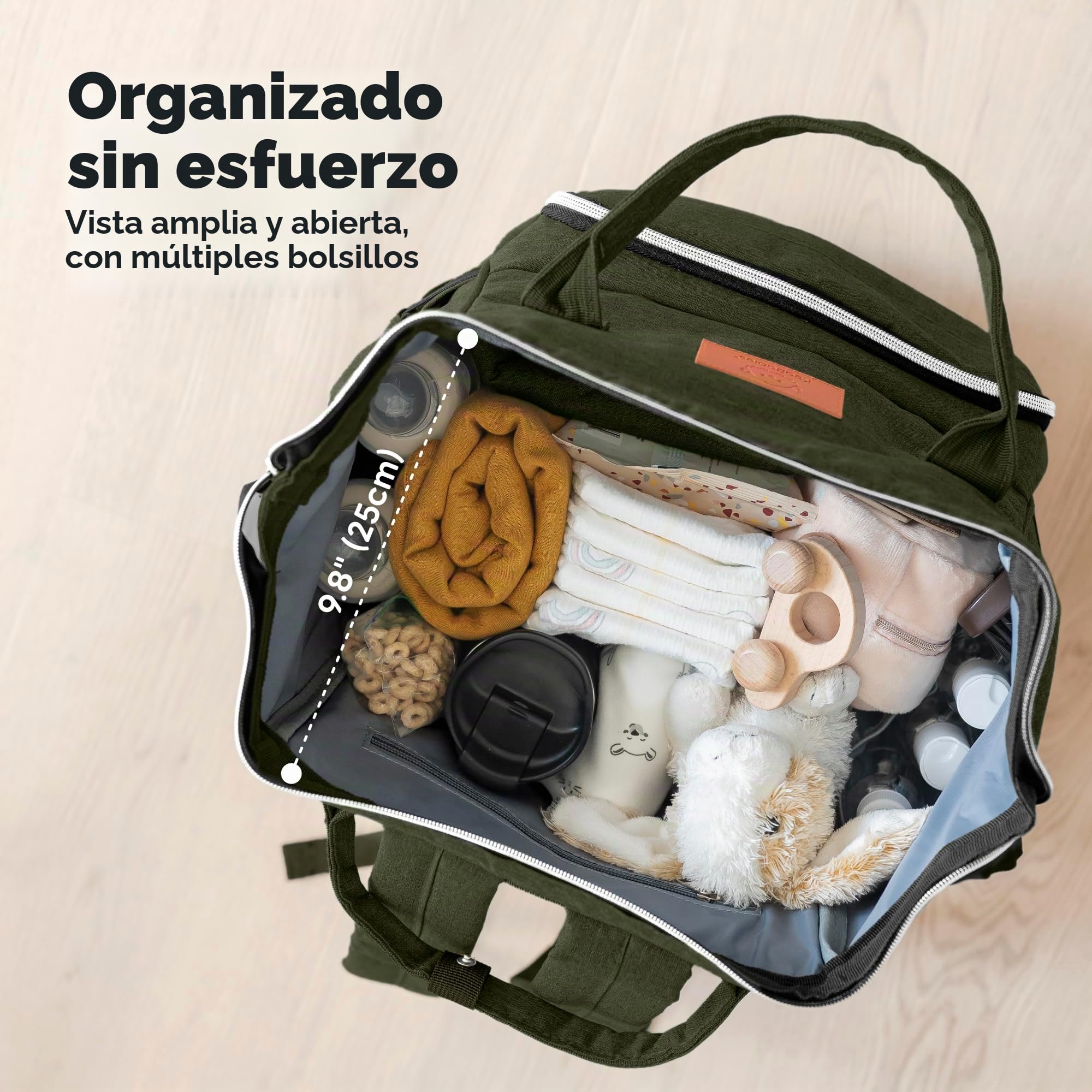 KeaBabies Mochila para pañales - bolsa de viaje para bebés impermeable y multifunción para mamá,papá, hombres y mujeres - Bolsas de maternidad grandes para pañales - Duradera y elegante