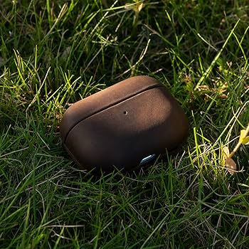 Uniq Terra Echt Lederen Case voor de Apple AirPods Pro 2 - Dallas Black