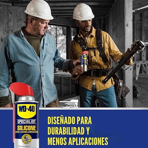 Miniatura 5 de WD-40 Lubricante de silicona en spray resistente al agua, 11 oz, 1