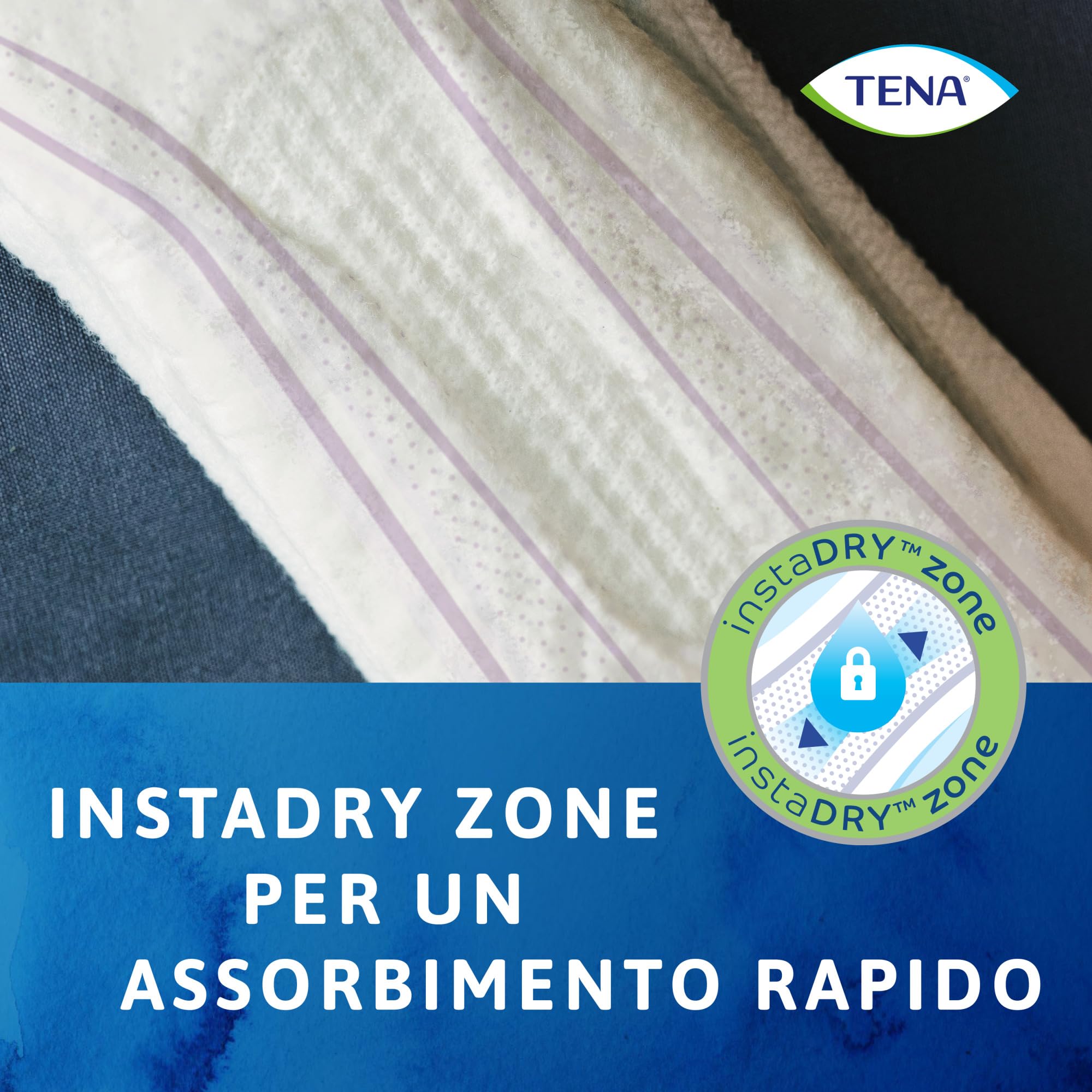 TENA Discreet Maxi - Assorbenti per Perdite Urinarie Femminili, Discreti e Confortevoli, 12 Pezzi