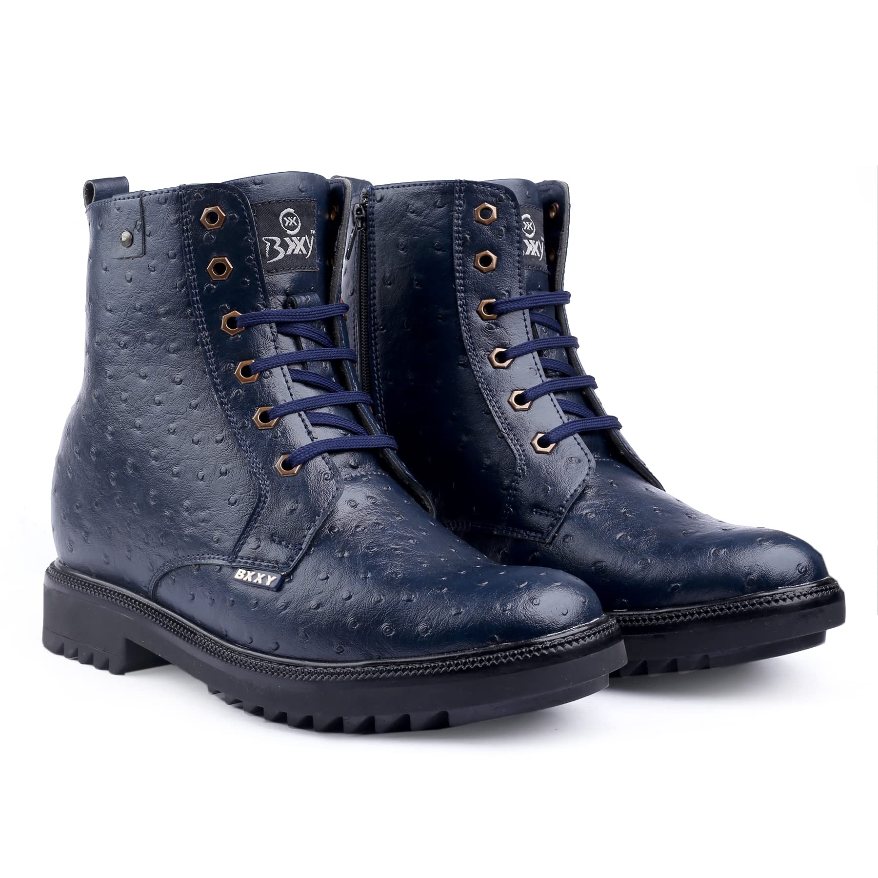 bxxy Men's 4 Inch Hidden Height Increasing Casual Formal Sneaker Laceup and Ankle Derby Boot.-picture-18