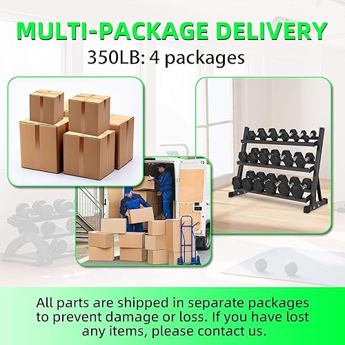 Miniatura 4 de Ritafer - Juego de mancuernas hexagonales con soporte de mano para entrenamiento de fuerza, mancuernas recubiertas de goma para gimnasios en casa,