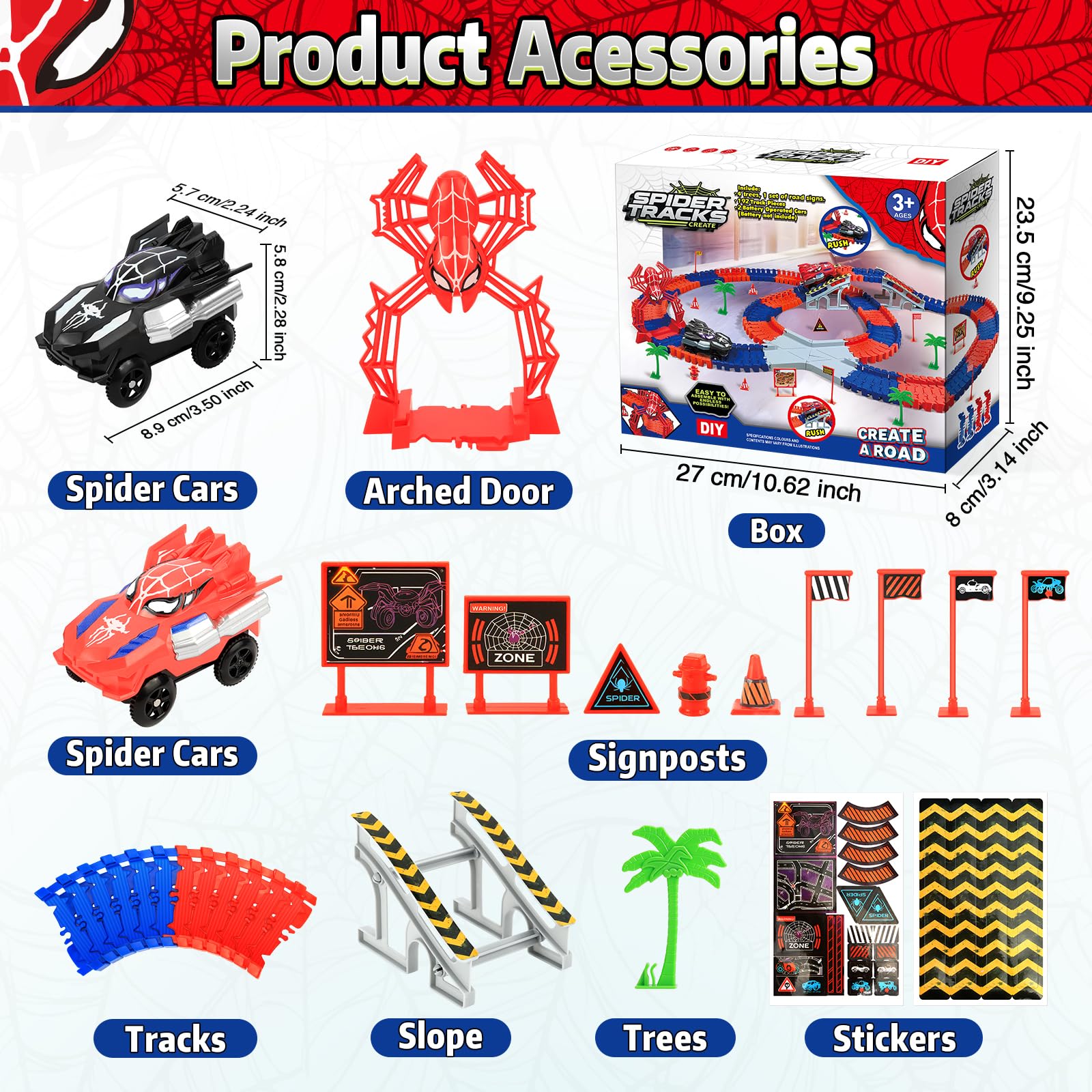 MOMSIV Race Track Toy for 3-7 Year Old Kids - Image 2