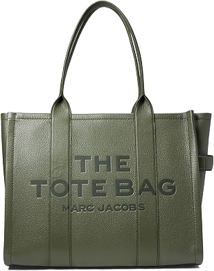 Marc Jacobs The Leather Tote Bag Bronze Green One Size