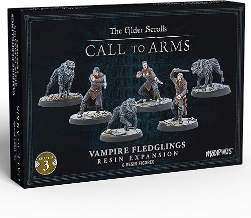 Miniatura 10 de Modiphius Entertainment The Elder Scrolls Call to Arms - Juego de 6 figuras de resina sin pintar