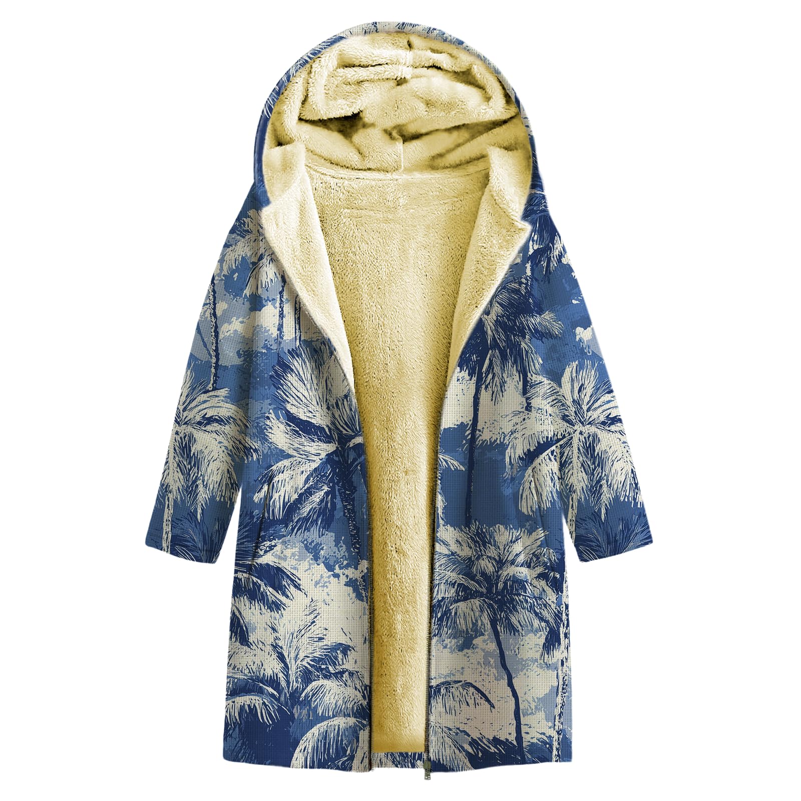 Fall Jackets For Women 2025 Western Long Sleeve Sherpa Fleece Zip Up Retro Ethnic Print Fashion Casual Warm