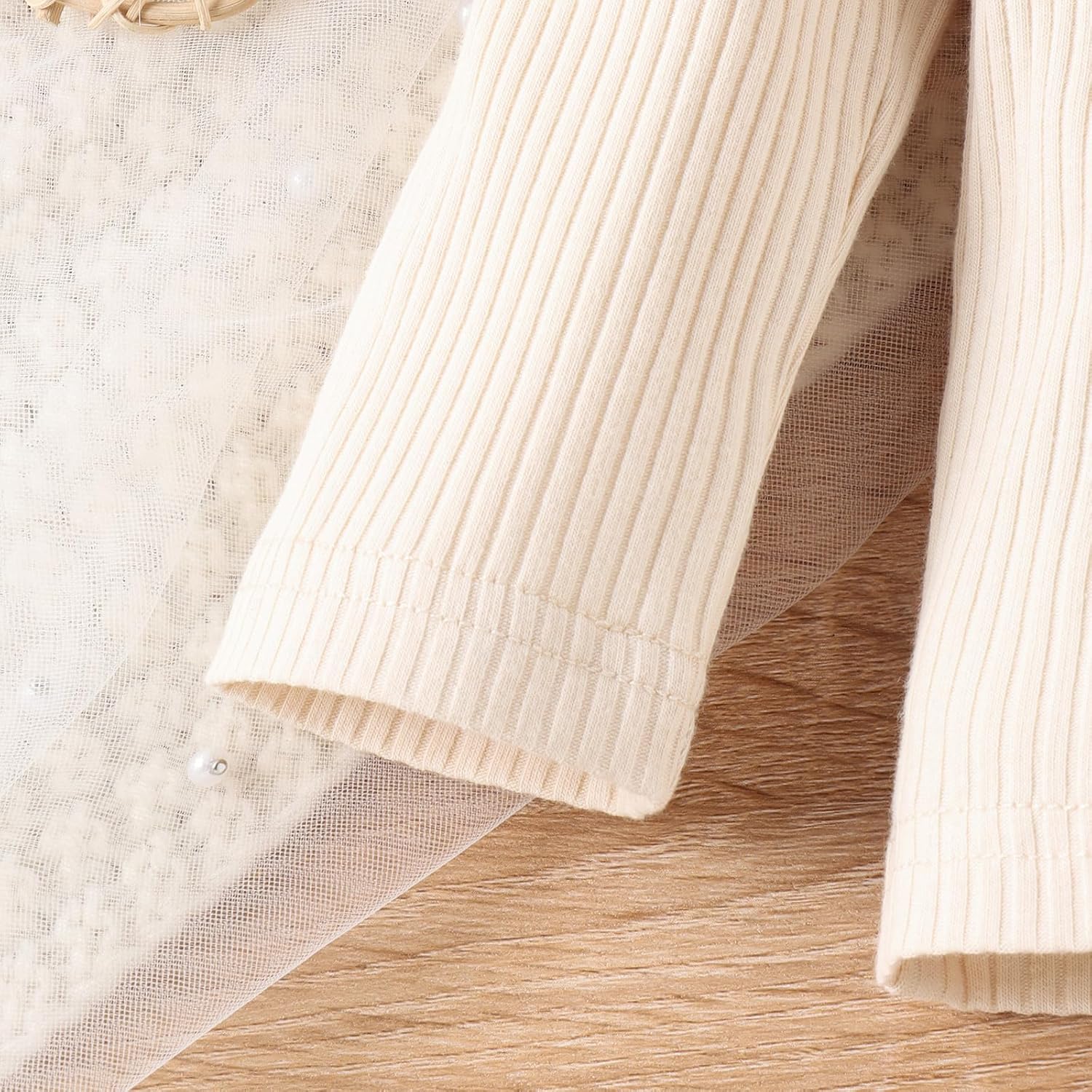 Toddler Girls Fall Outfits 2Pcs Winter Clothes Set Spring Casual Long Sleeve Ruffle Tops and Plaid Skirts Sets - Image 5