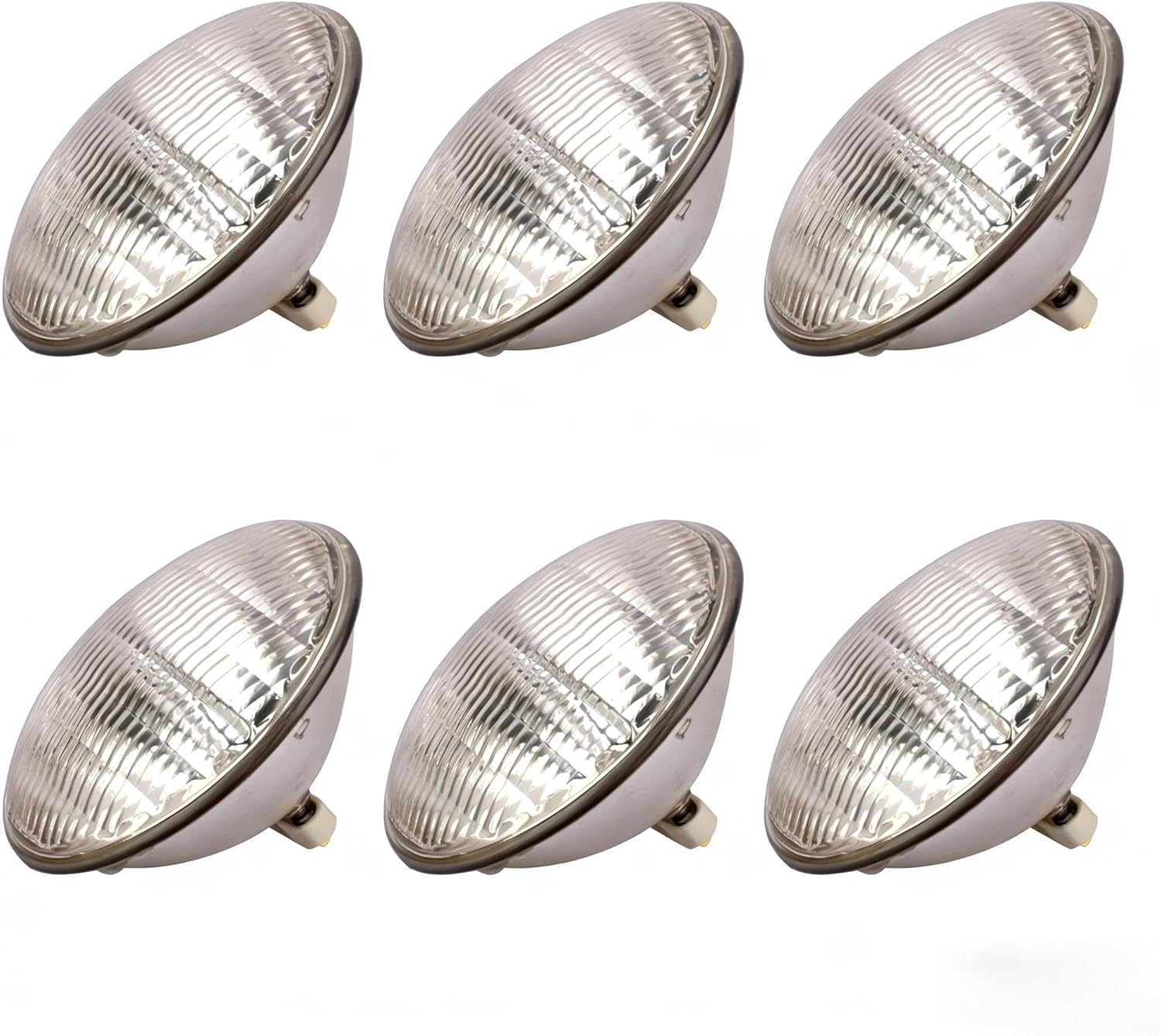 6 Pack PAR 64 1000W 120V Halogen Bulb CP62 3100K Stage Lighting Square Lighting Ballroom Bar Lighting