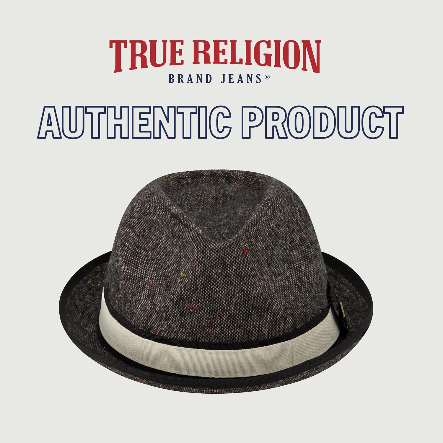 True Religion Fedora Hat, Wide Brim Fedora Fashion Hat