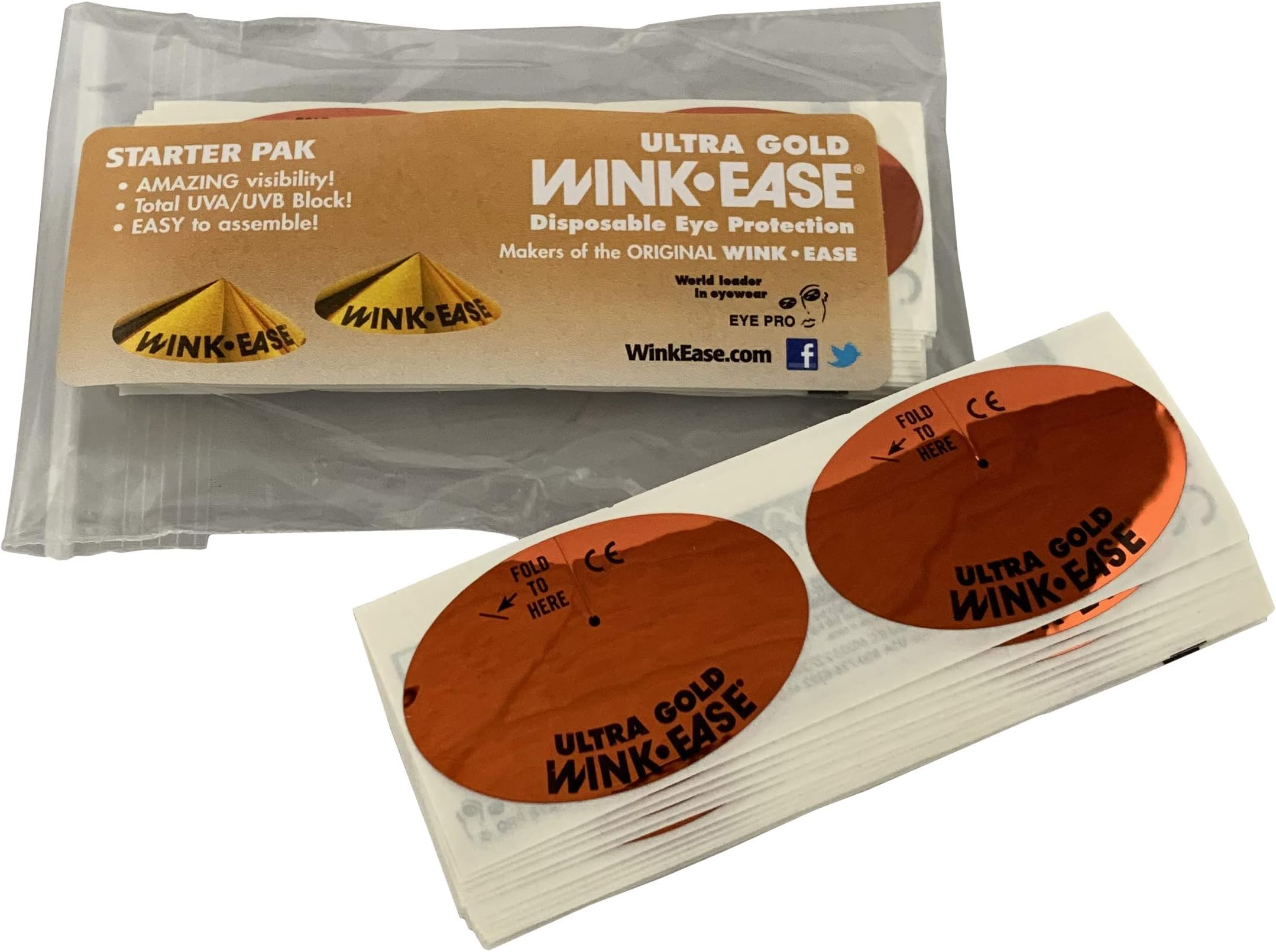 Wink-EaseWink Ease 50 Pcs Disposable Indoor Tanning Eyewear Protection
