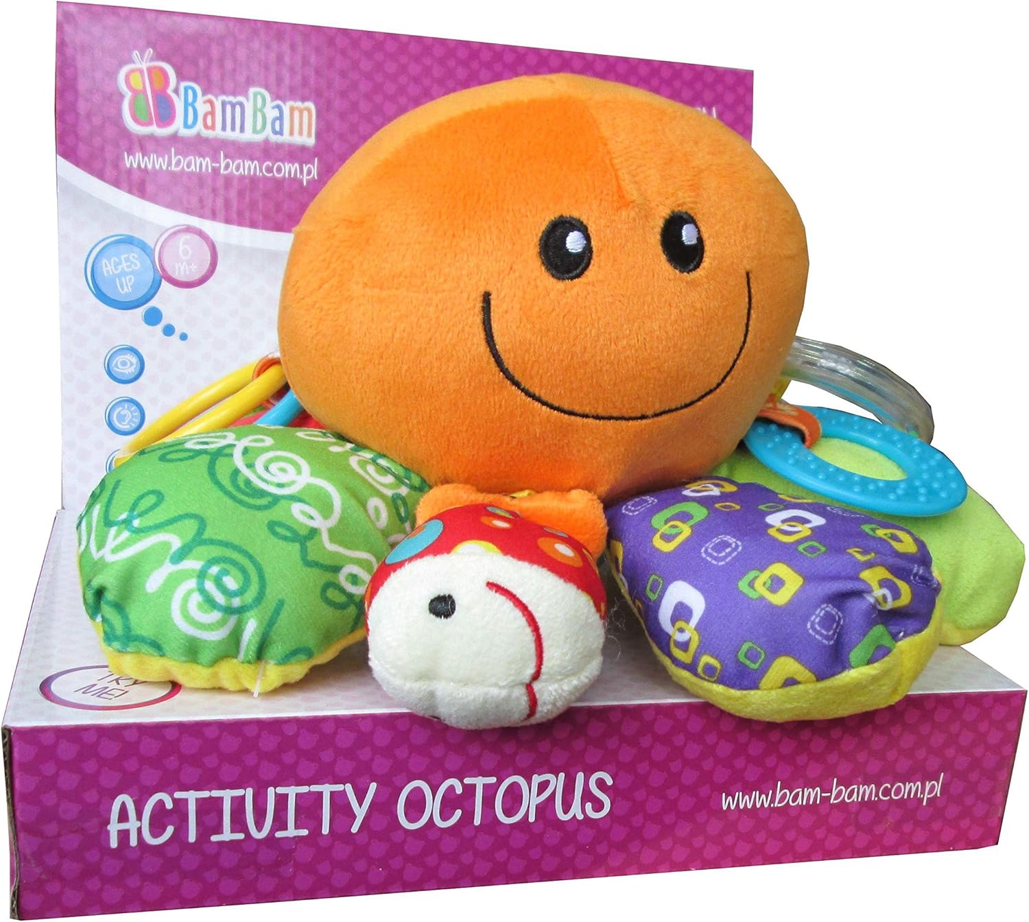 Bam Bam Pluszowa OĹmiornica 377134 : Amazon.es: Juguetes y juegos