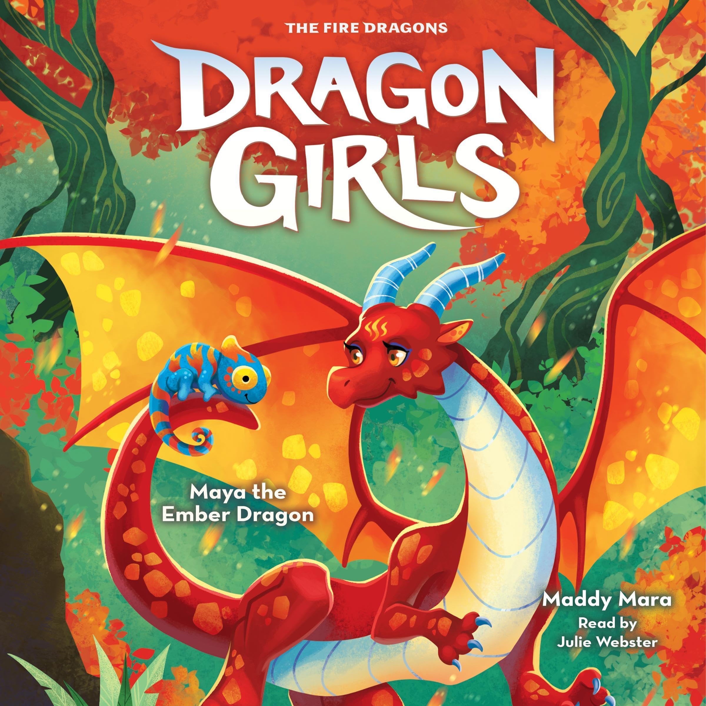 Cover art for Maya the Ember Dragon