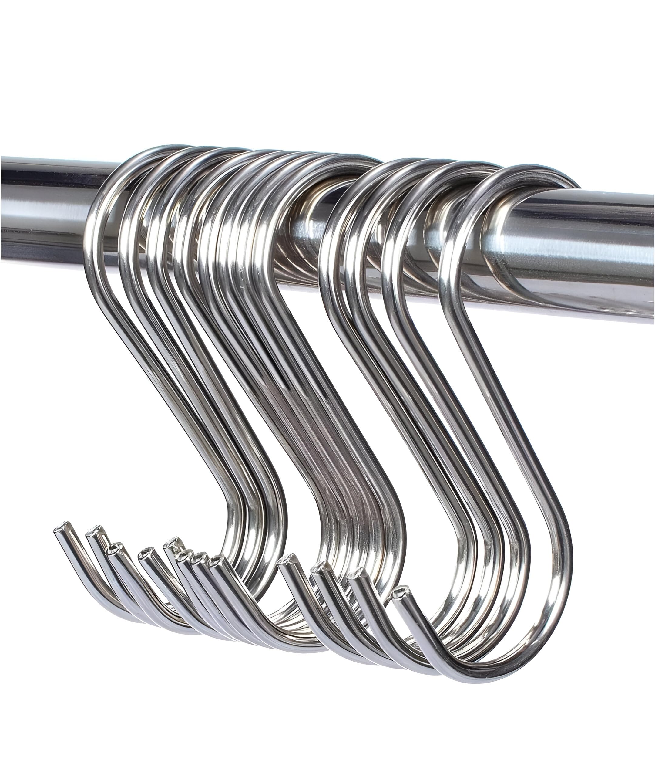 ROYAL ENTERPRISE S Hook (Silver, 8) Free 6 Adhesive Hook Free