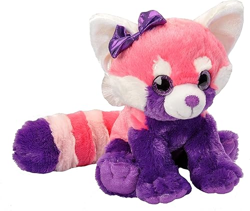 Wild Republic Peluche de panda rojo, animal de peluche, regalo para niños, dulce y atrevido de 12 pulgadas